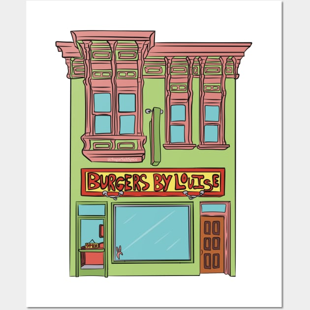 Bobs burgers #3b Wall Art by SugarSaltSpice